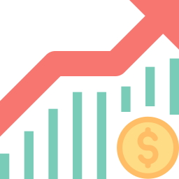 croissance Icône