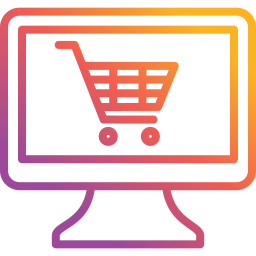 Online shop icon