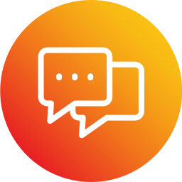 Chat bubble icon