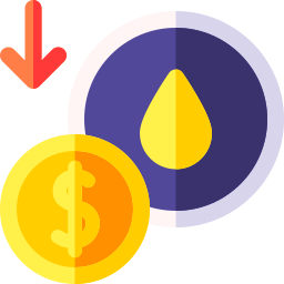 Oil price icon