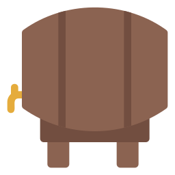 Wine barrel icon