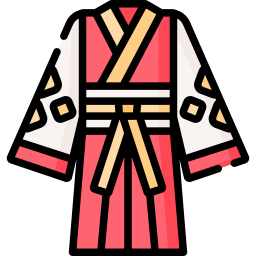 traditionelles kleid icon