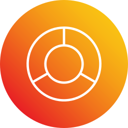 diagramme circulaire Icône