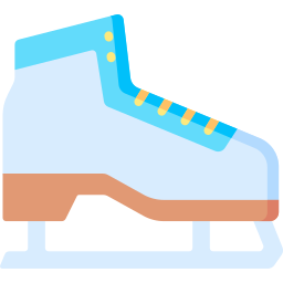 patinaje sobre hielo icono