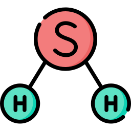 Hydrogen sulphide icon