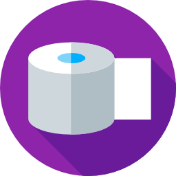 Toilet paper icon