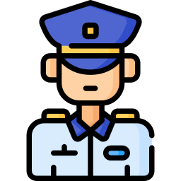 policía icono