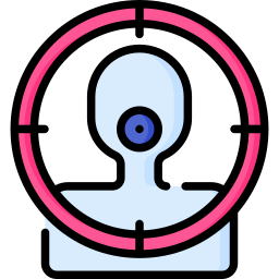 Shooting range icon