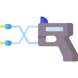pistola paralizante icono