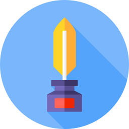 Feather pen icon