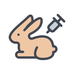 Animal testing icon
