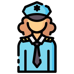 poliziotta icona