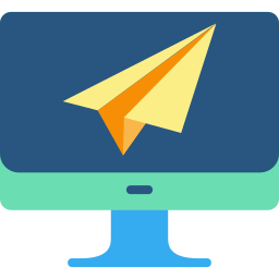 Paper plane icon