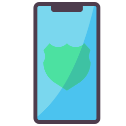 protection mobile Icône