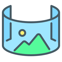 Panoramic view icon