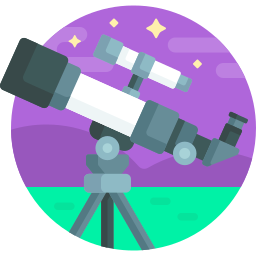 telescopio icona