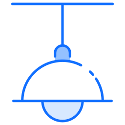 Ceiling lamp icon