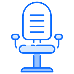 Swivel chair icon