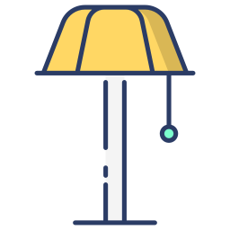 Наполная лампа иконка
