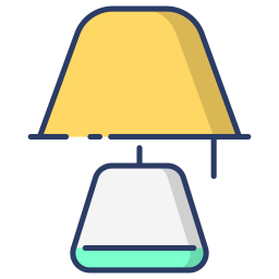 Table lamp icon