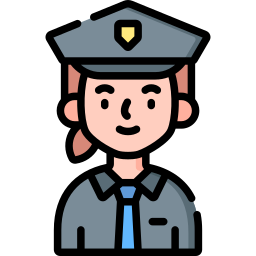 oficial de policía icono