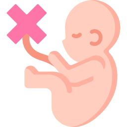 aborto icona