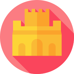 Alhambra of granada icon
