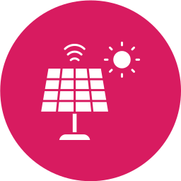 Solar panel icon