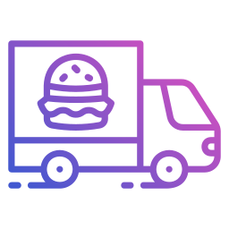 Food delivery icon