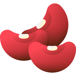 Red beans icon