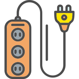 Extension cord icon