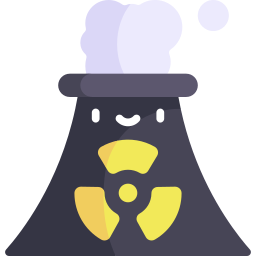 Nuclear power icon