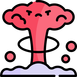 Nuclear weapon icon