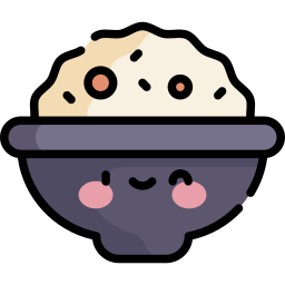 Rice bowl icon