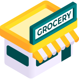 Grocery store icon