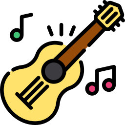 guitarra icono