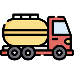 Tanker truck icon