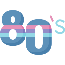 jaren 80 icoon