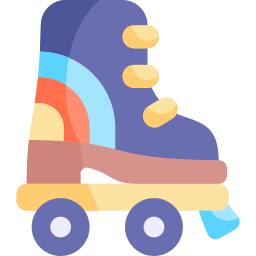 Roller skates icon