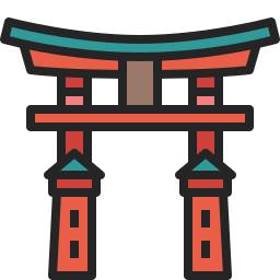 santuario itsukushima icono