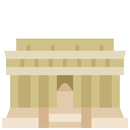 Lincoln memorial icon