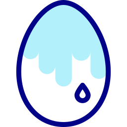 Painting egg icon