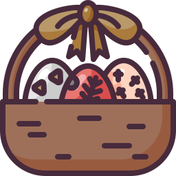 huevos de pascua icono