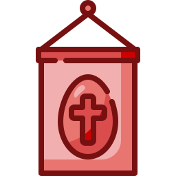 Easter day icon
