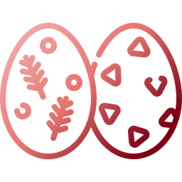 Easter eggs icon