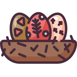 Easter eggs icon