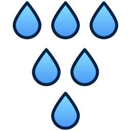 gota de lluvia icono