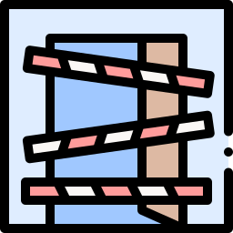 Crime scene icon