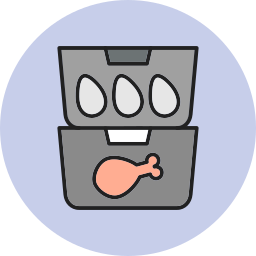 Food container icon