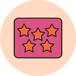 五つ星 icon